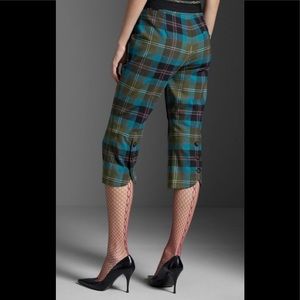 L.A.M.B. Plaid knickers 2 embellished cuff READ